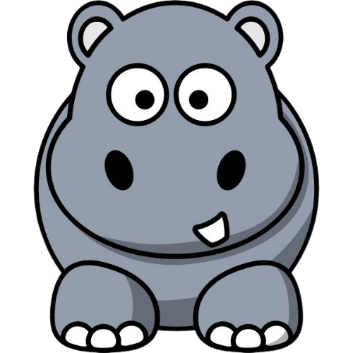 Hippo mascot