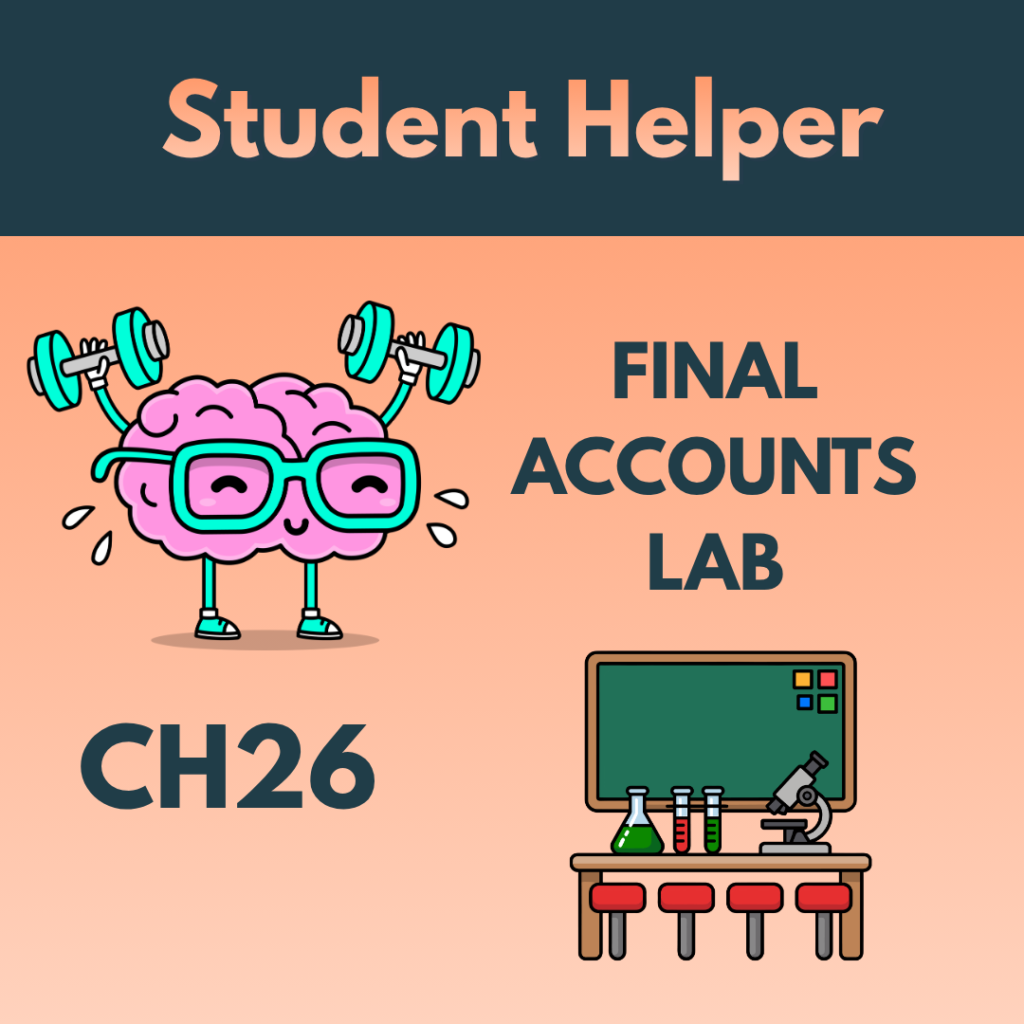 Ch26 Final Accounts Lab